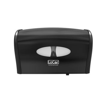 D67023 BLACK Side By Side Dispenser STRAIGHT