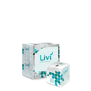 LIVI Ultra Facial Tissue Cube 500x500