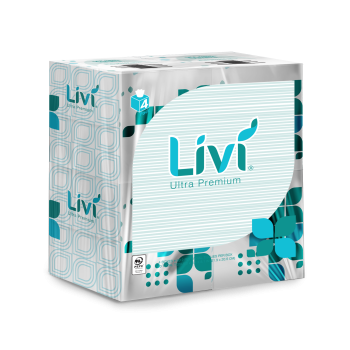 LIVI Facial Tissue Cube4up F